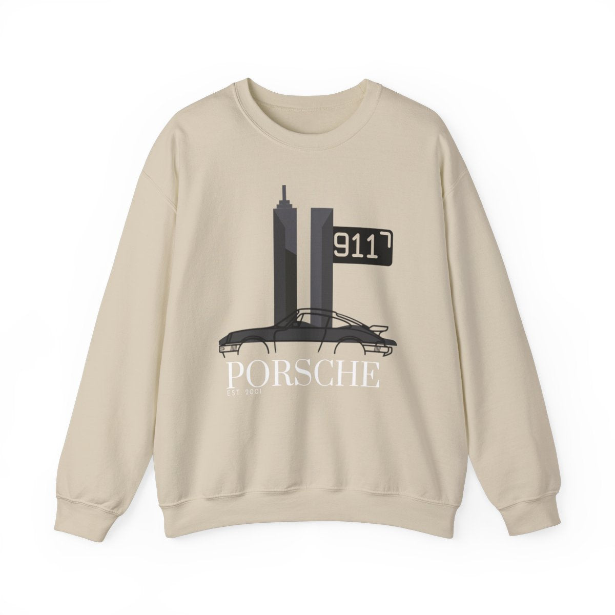 911 Legends Crewneck – Sandstone