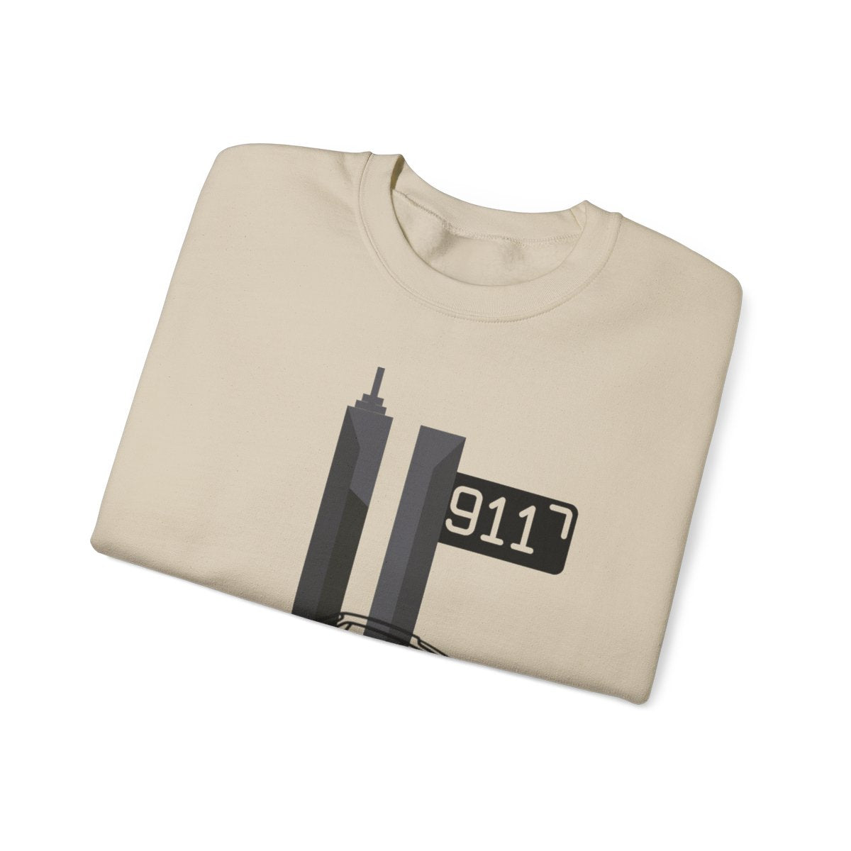 911 Legends Crewneck – Sandstone